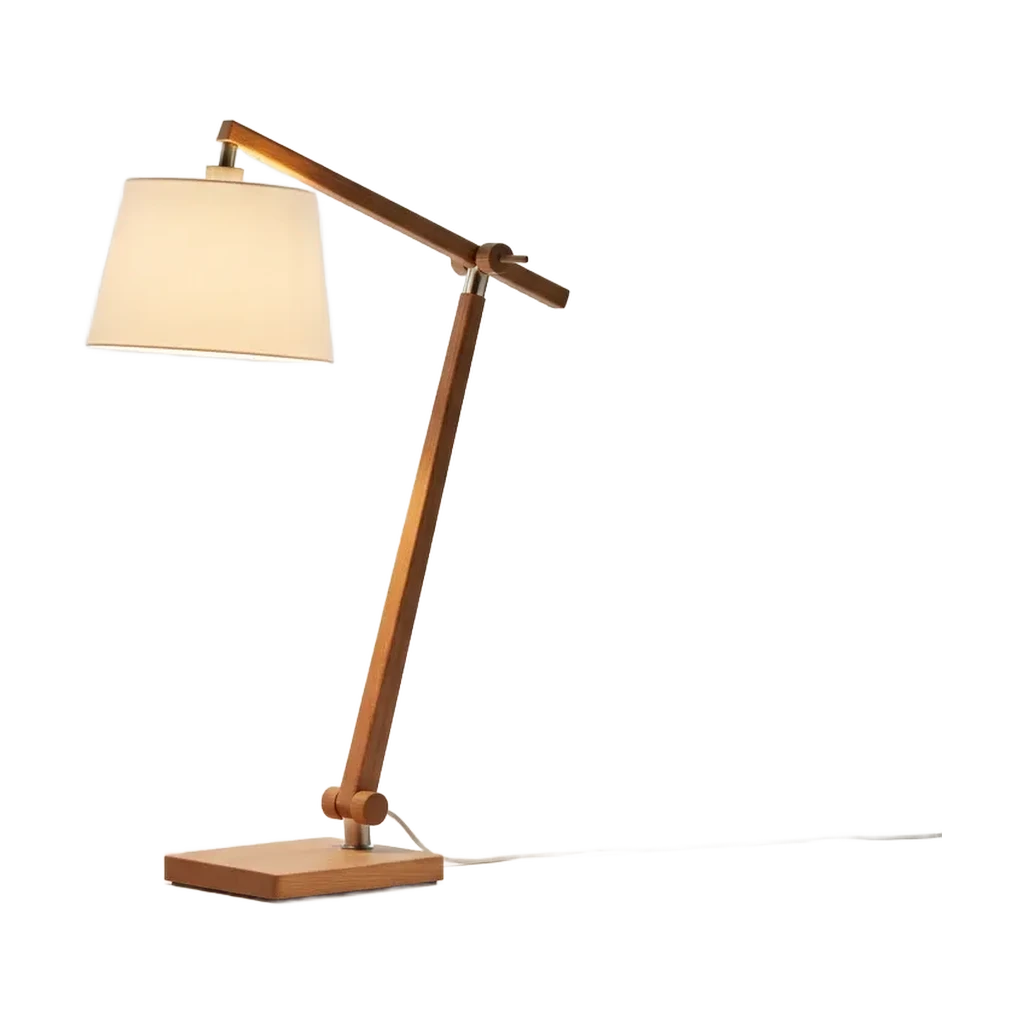 Minimalist Wooden Desk Lamp