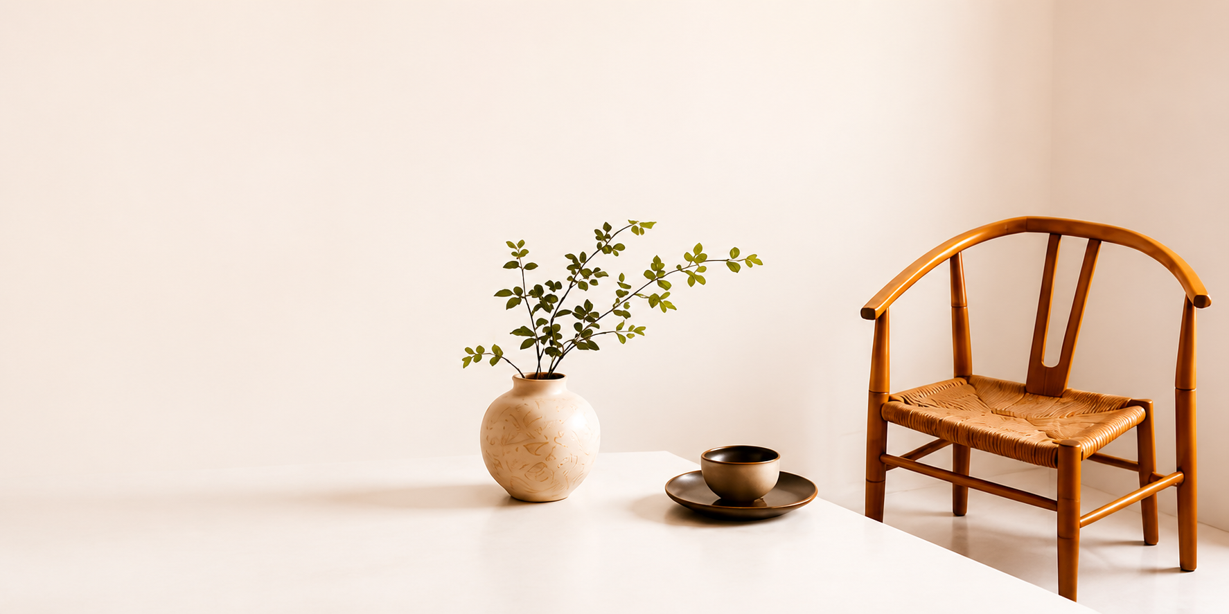 Curated Japanese home interior
